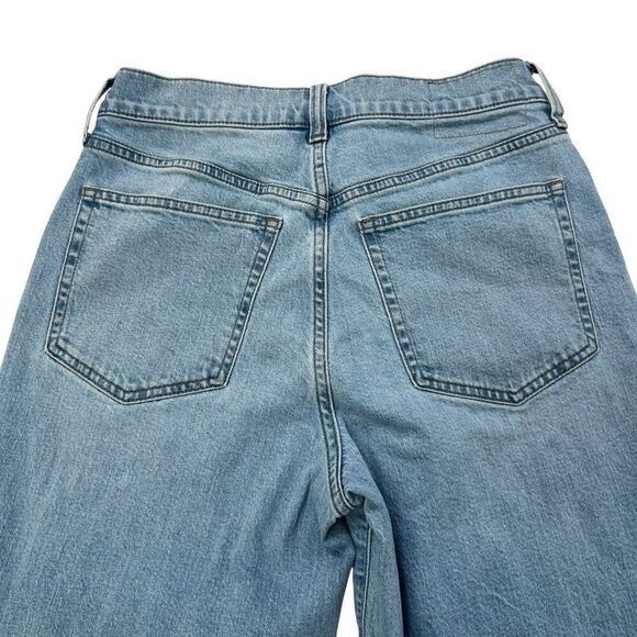 J. Crew '96 Denim Trouser Wide-Leg Flare Jeans Size 27 - Picture 6 of 9